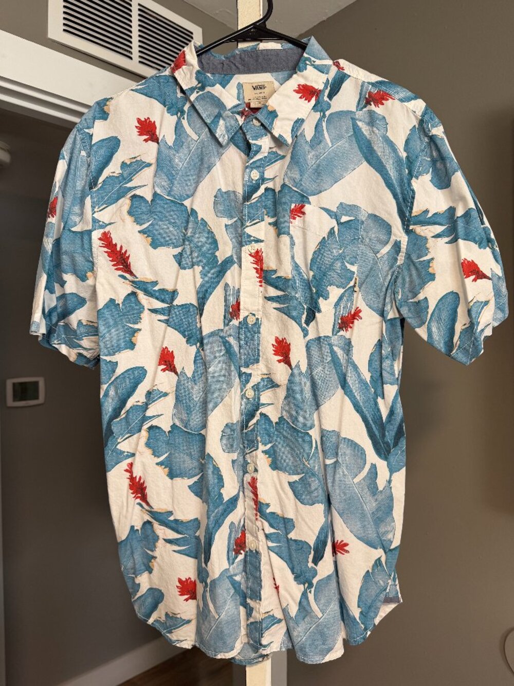 Vans Tropical Button Down Shirt sz XL